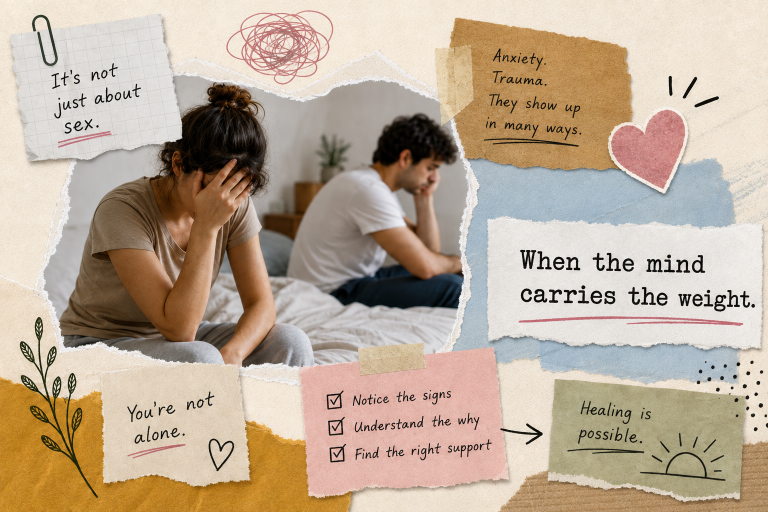 When Sexual Problems Point to Anxiety or Trauma: Signs and Next Steps